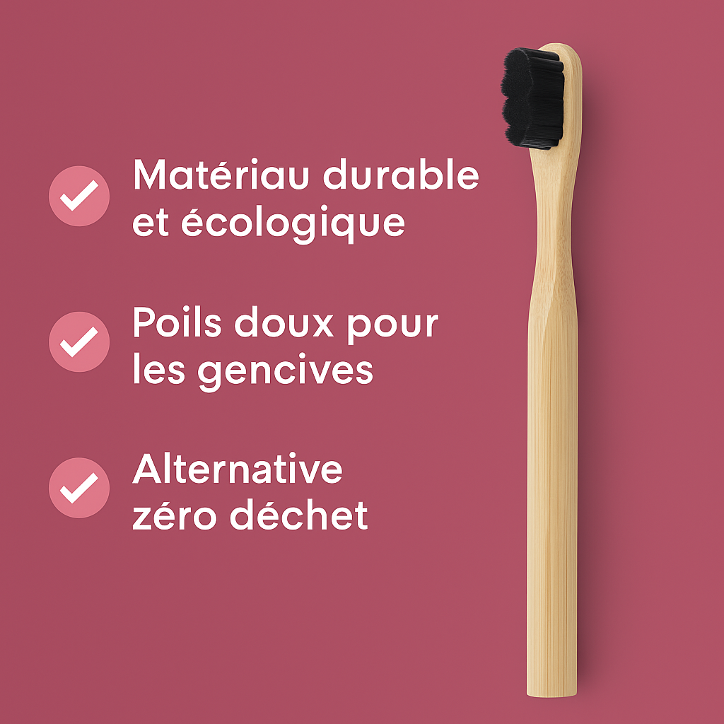 Bamboo Toothbrush Set